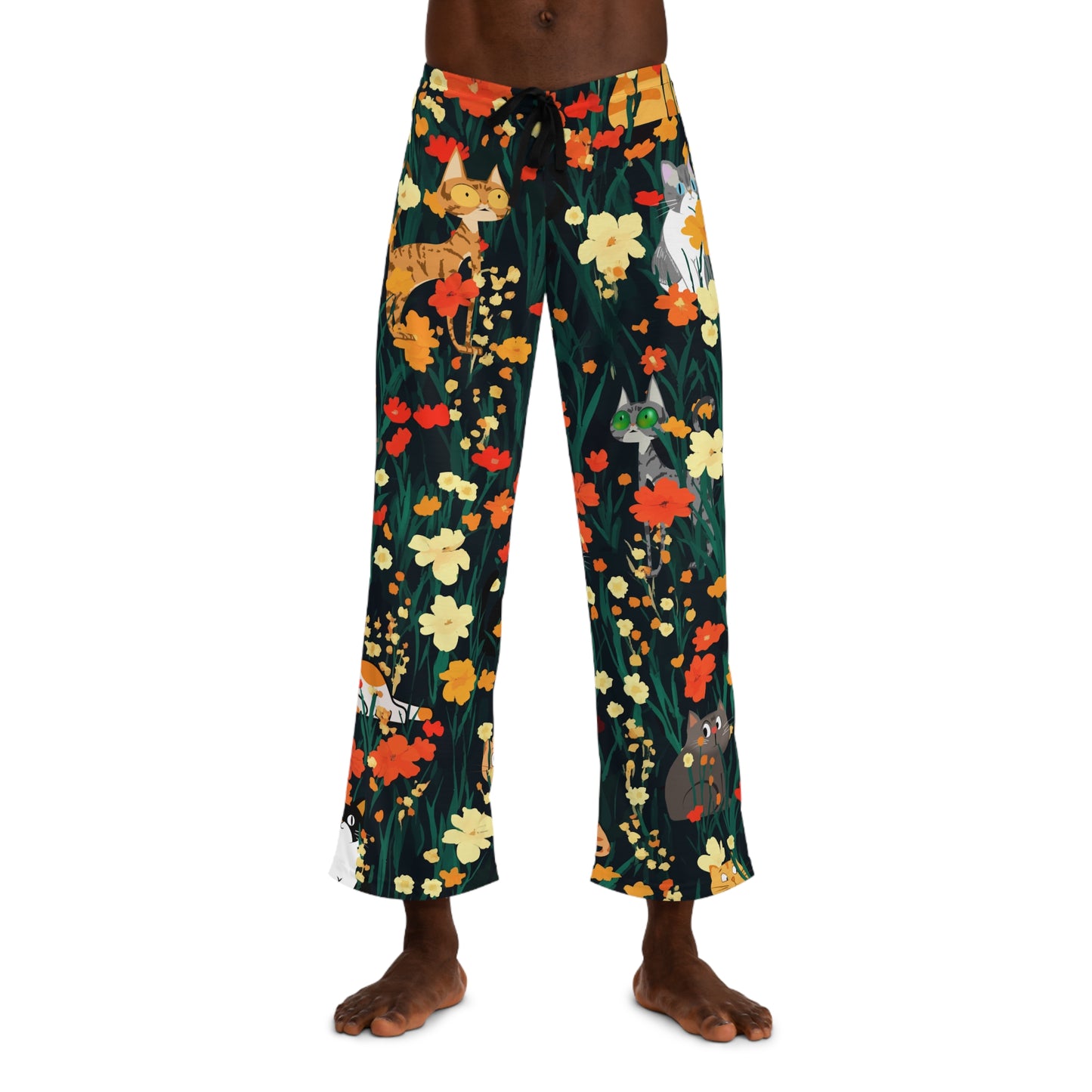 Whisker in the Wild Pajama Pants - Cozy, Fun Sleepwear for Cat Lovers