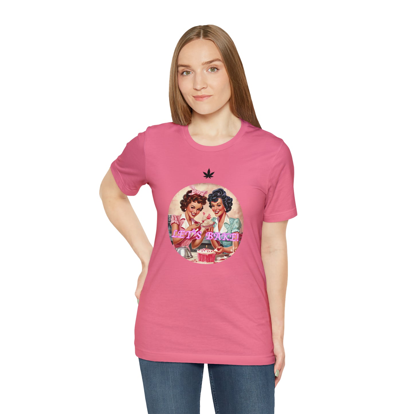 Retro Let's Bake Jersey Tee