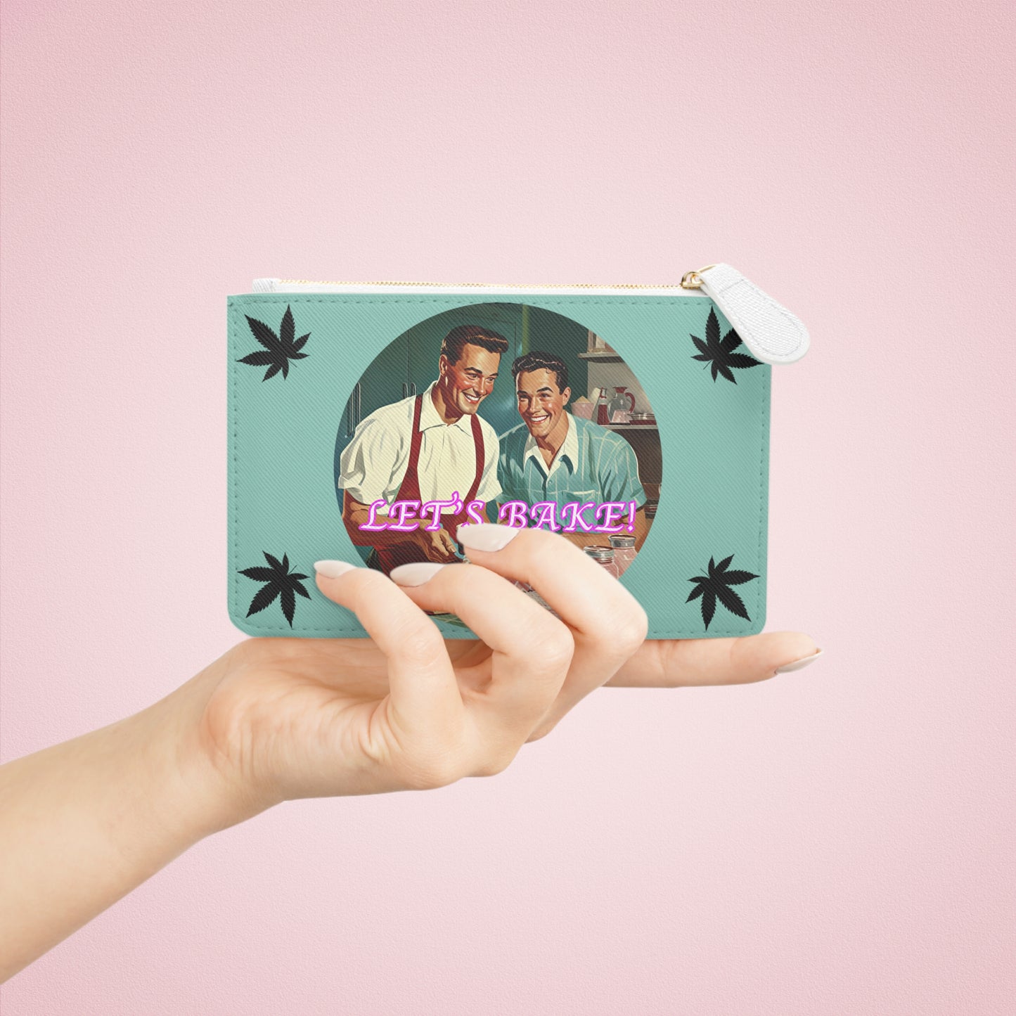 Retro Let's Bake Mini Kush Bag