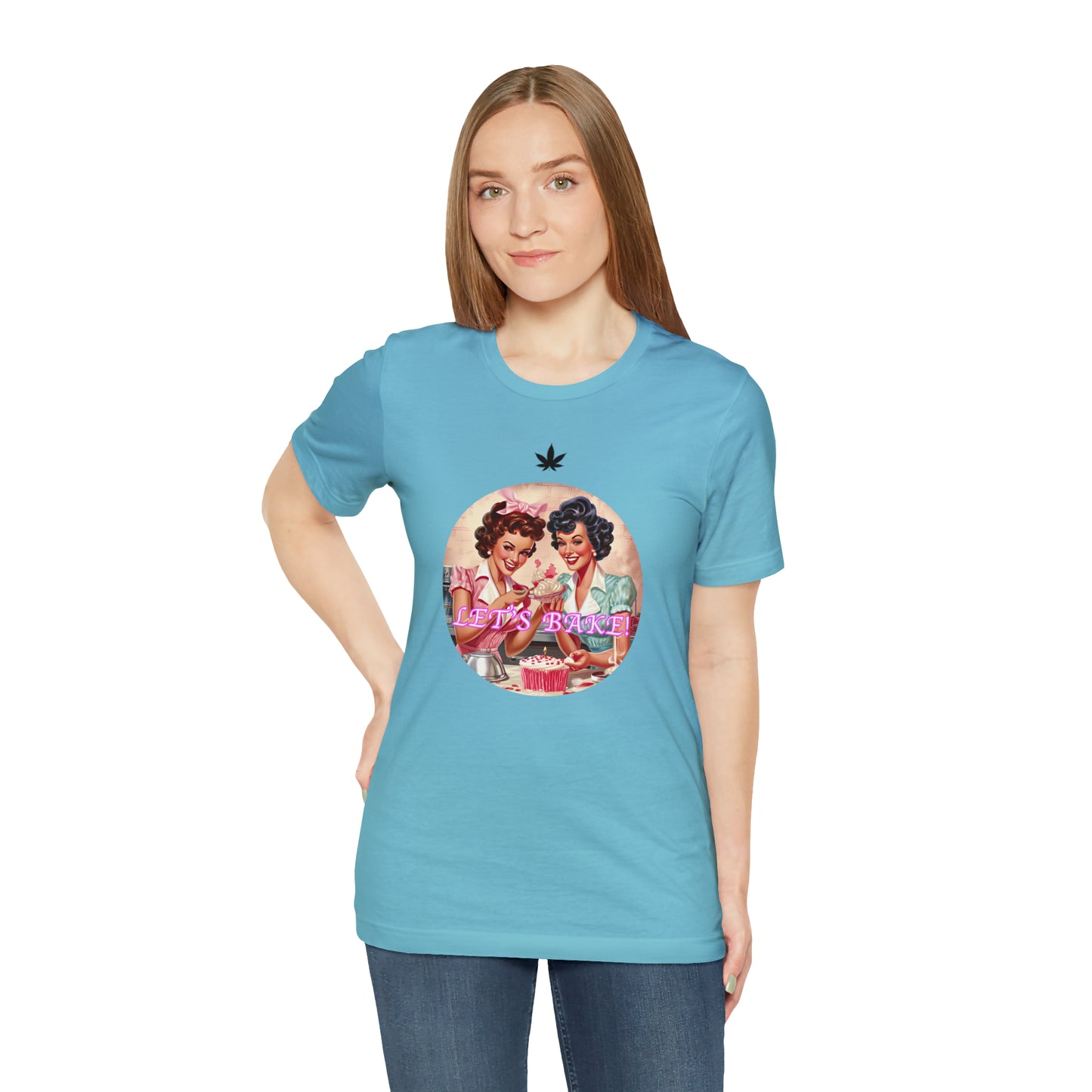 Retro Let's Bake Jersey Tee