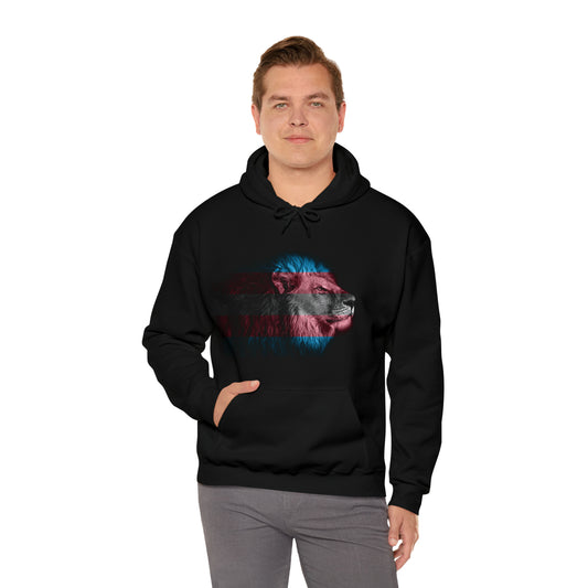 Trans Lion Hooded Sweatshirt