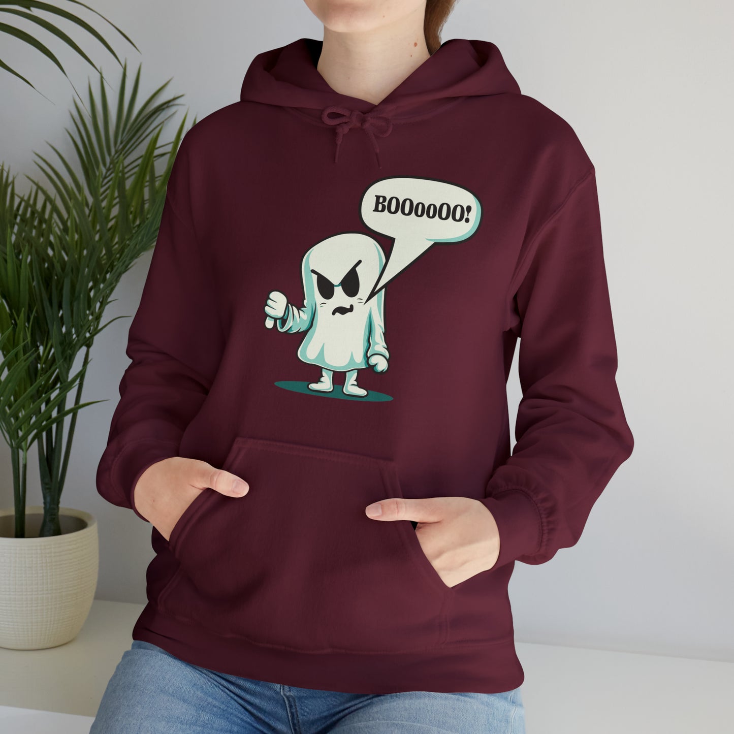 Boo Ghost Hooded Sweatshirt