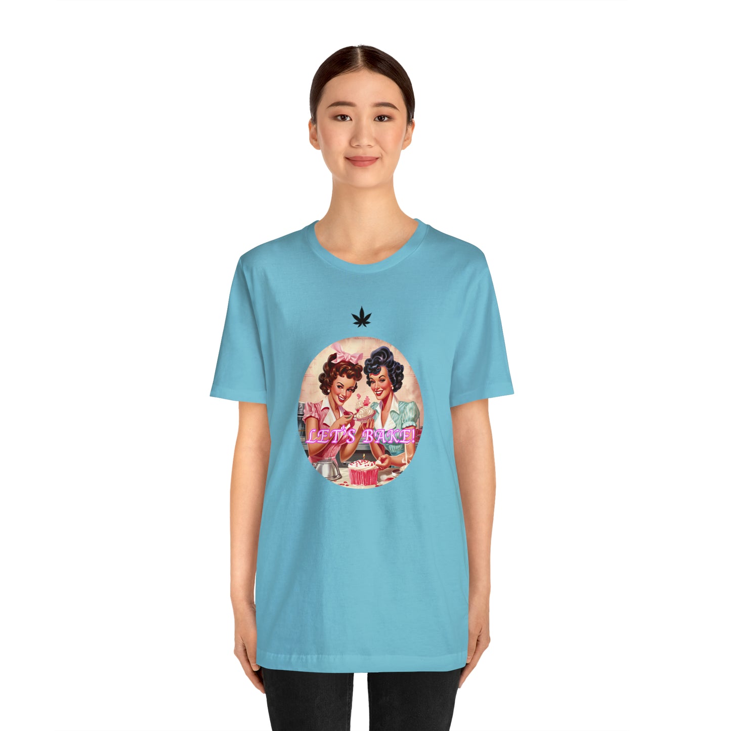 Retro Let's Bake Jersey Tee