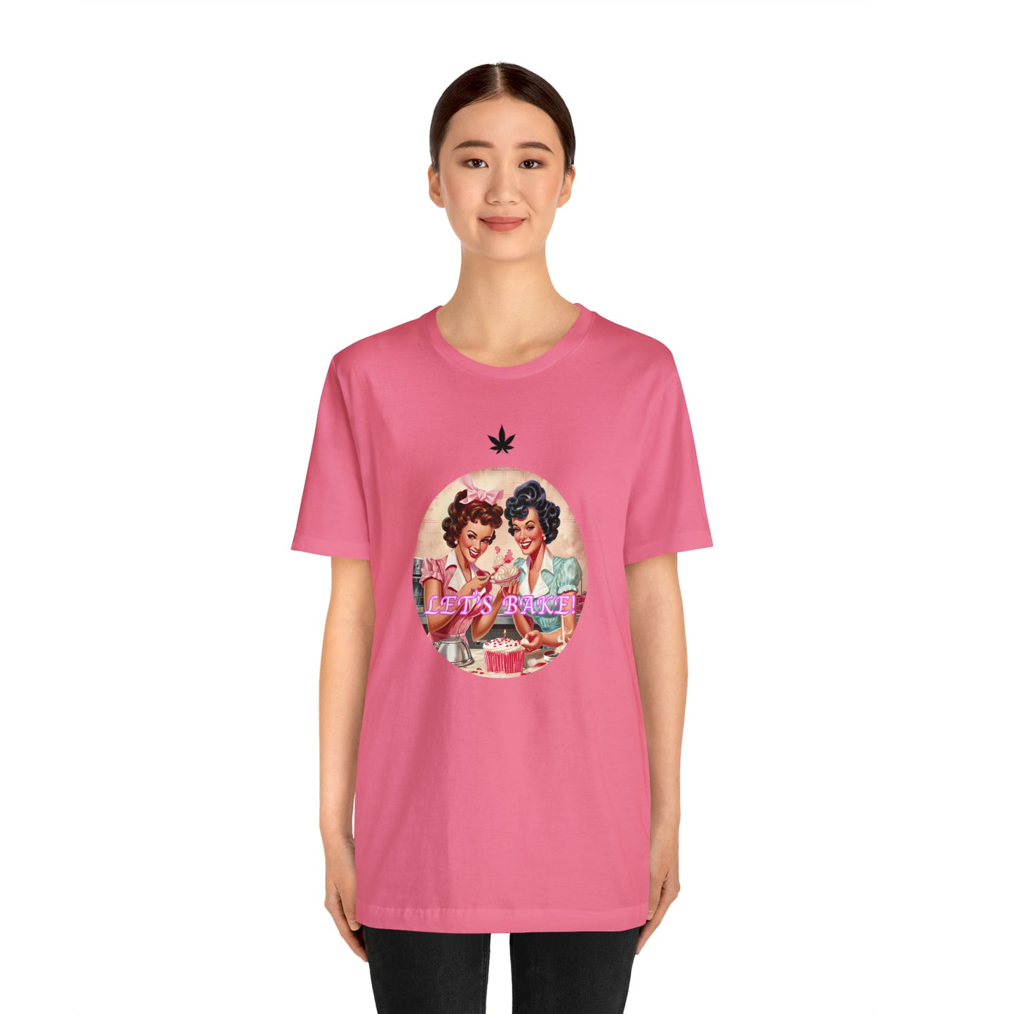 Retro Let's Bake Jersey Tee