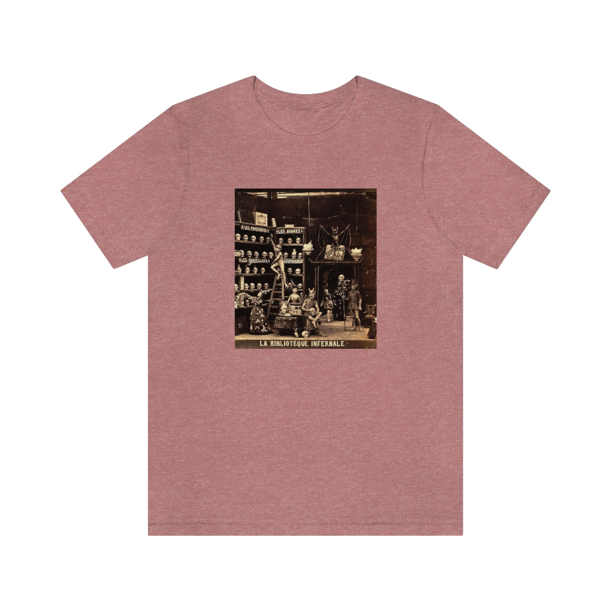La Bibliotéque Infernale - Short Sleeve Tee