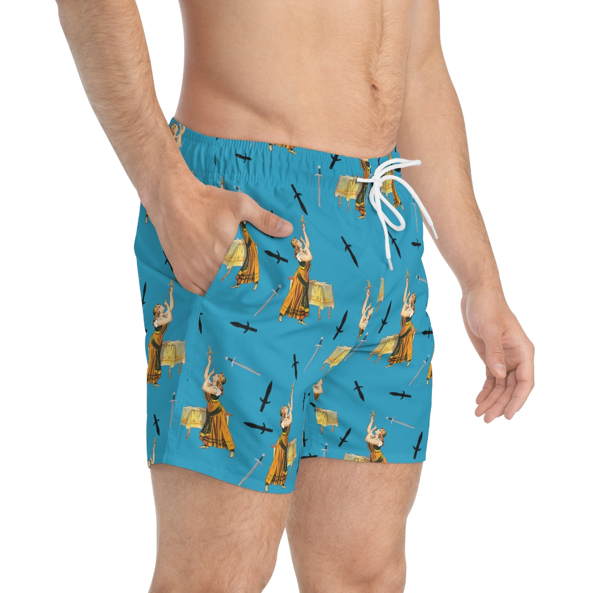 Sword Swallower - Swim Trunks