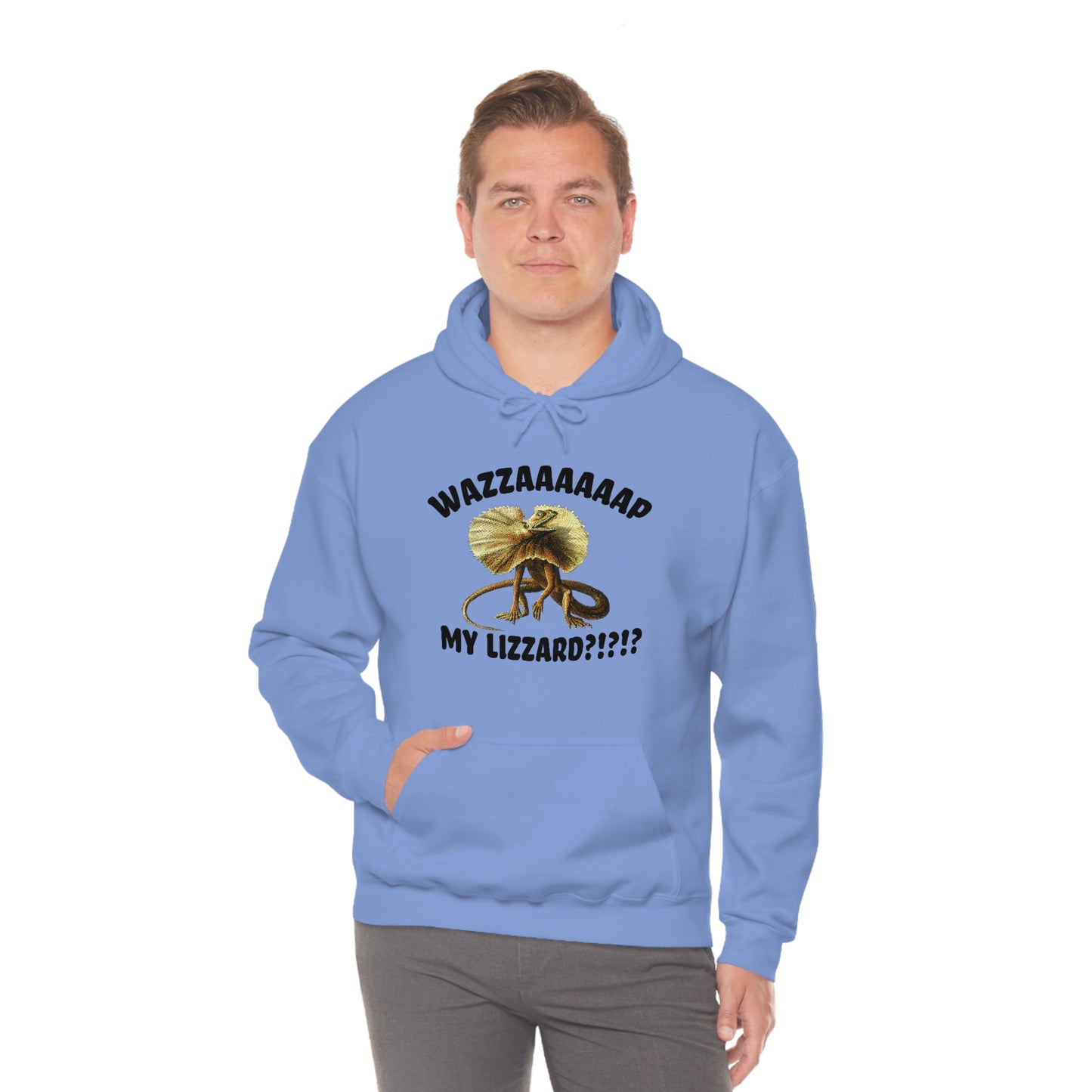 Wazzaaap My Lizard Hooded Sweatshirt