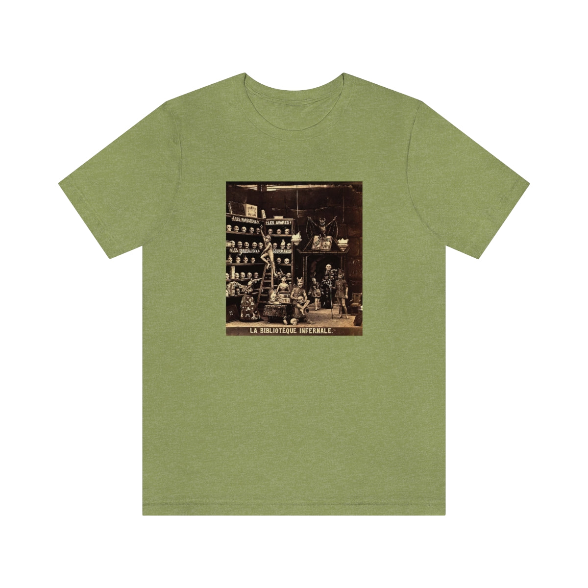 La Bibliotéque Infernale - Short Sleeve Tee