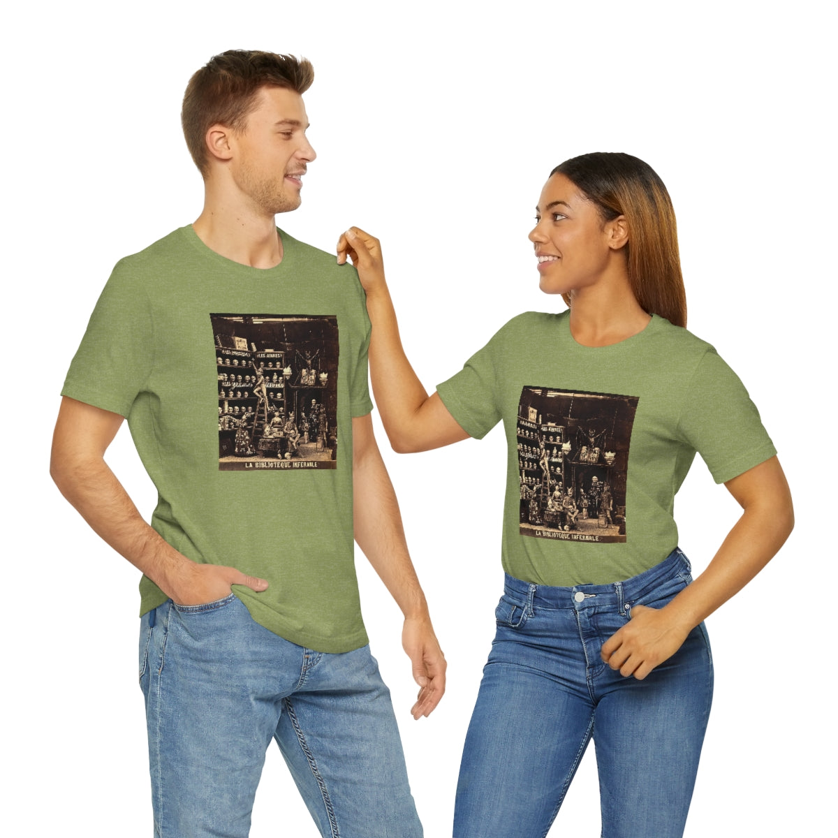 La Bibliotéque Infernale - Short Sleeve Tee