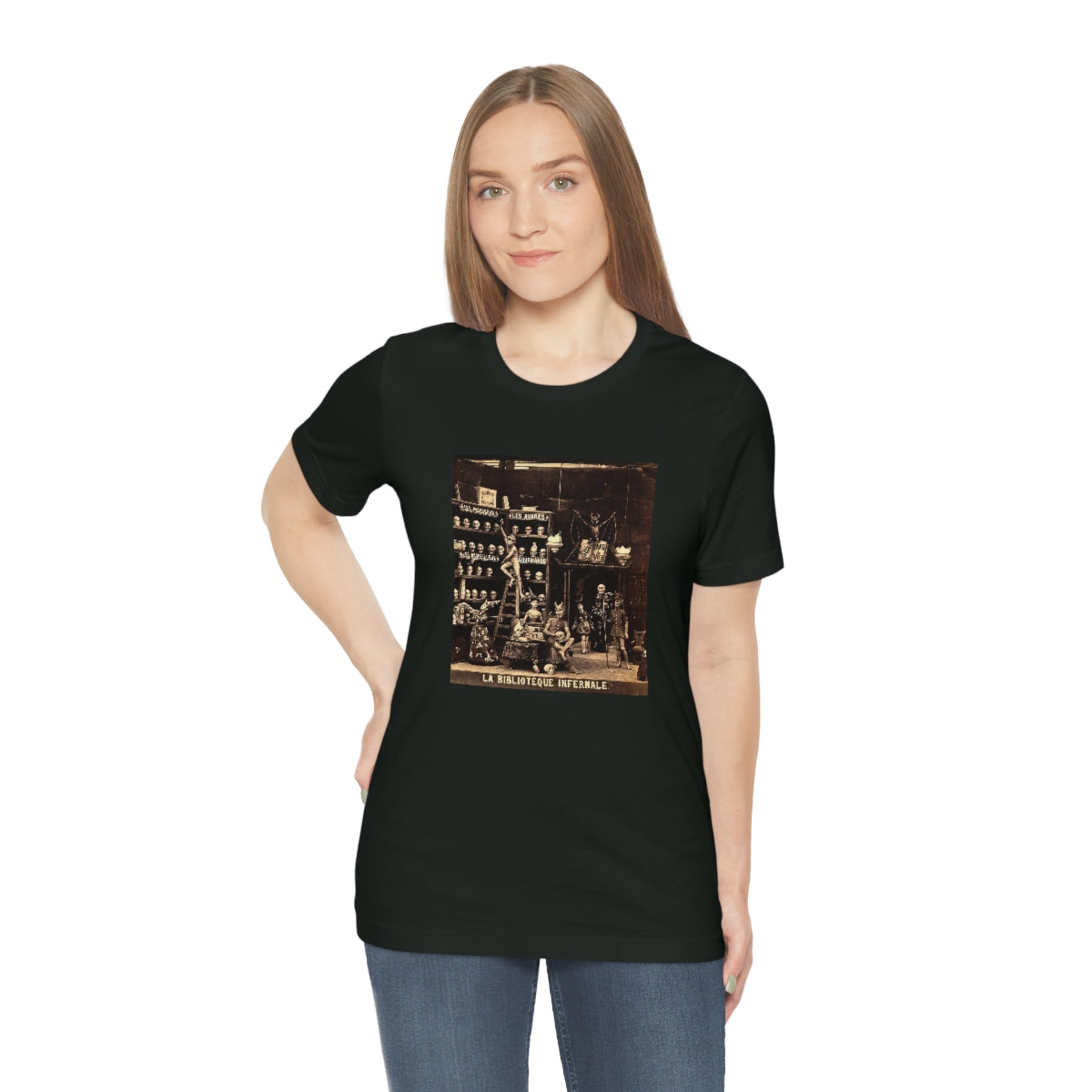 La Bibliotéque Infernale - Short Sleeve Tee