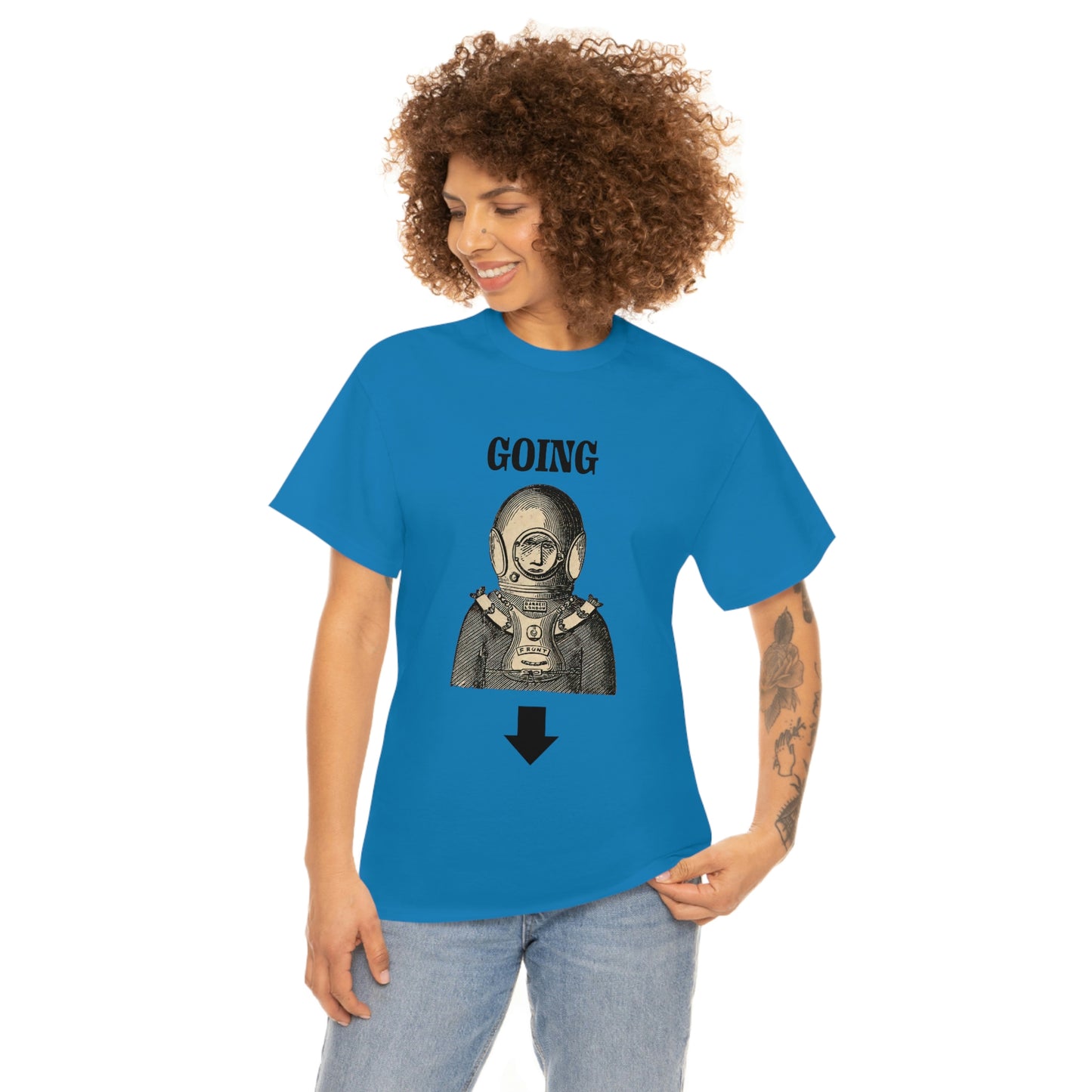 Going Down Cotton Tee