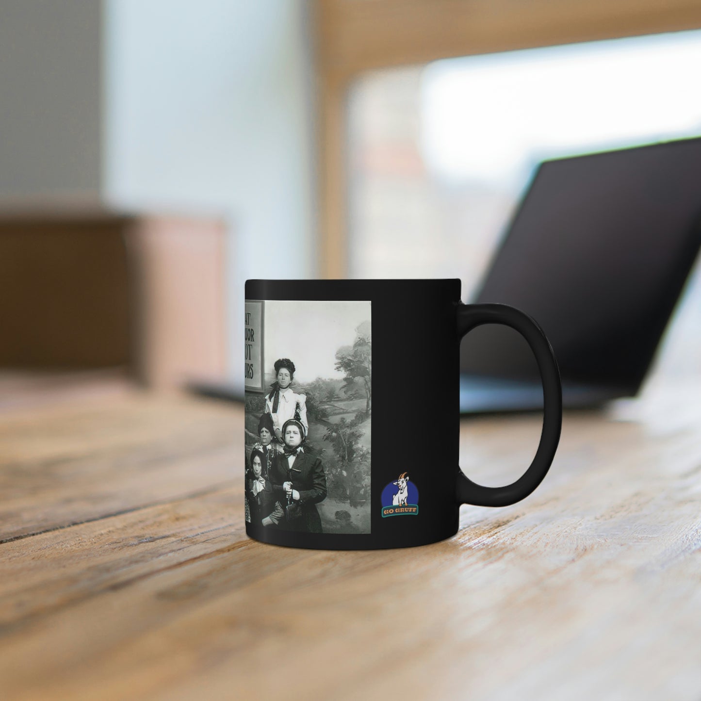 Lips That Touch Liquor - 11oz Black Mug