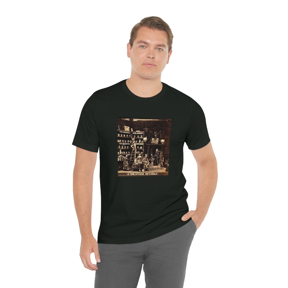 La Bibliotéque Infernale - Short Sleeve Tee