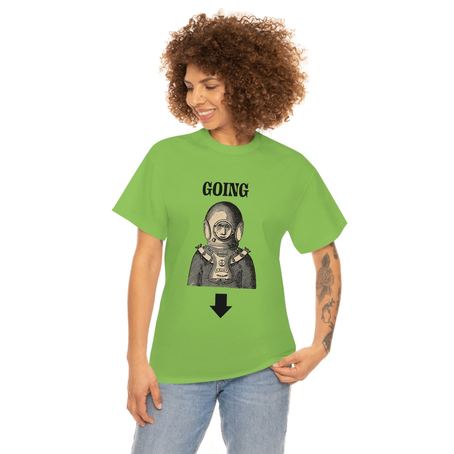 Going Down Cotton Tee