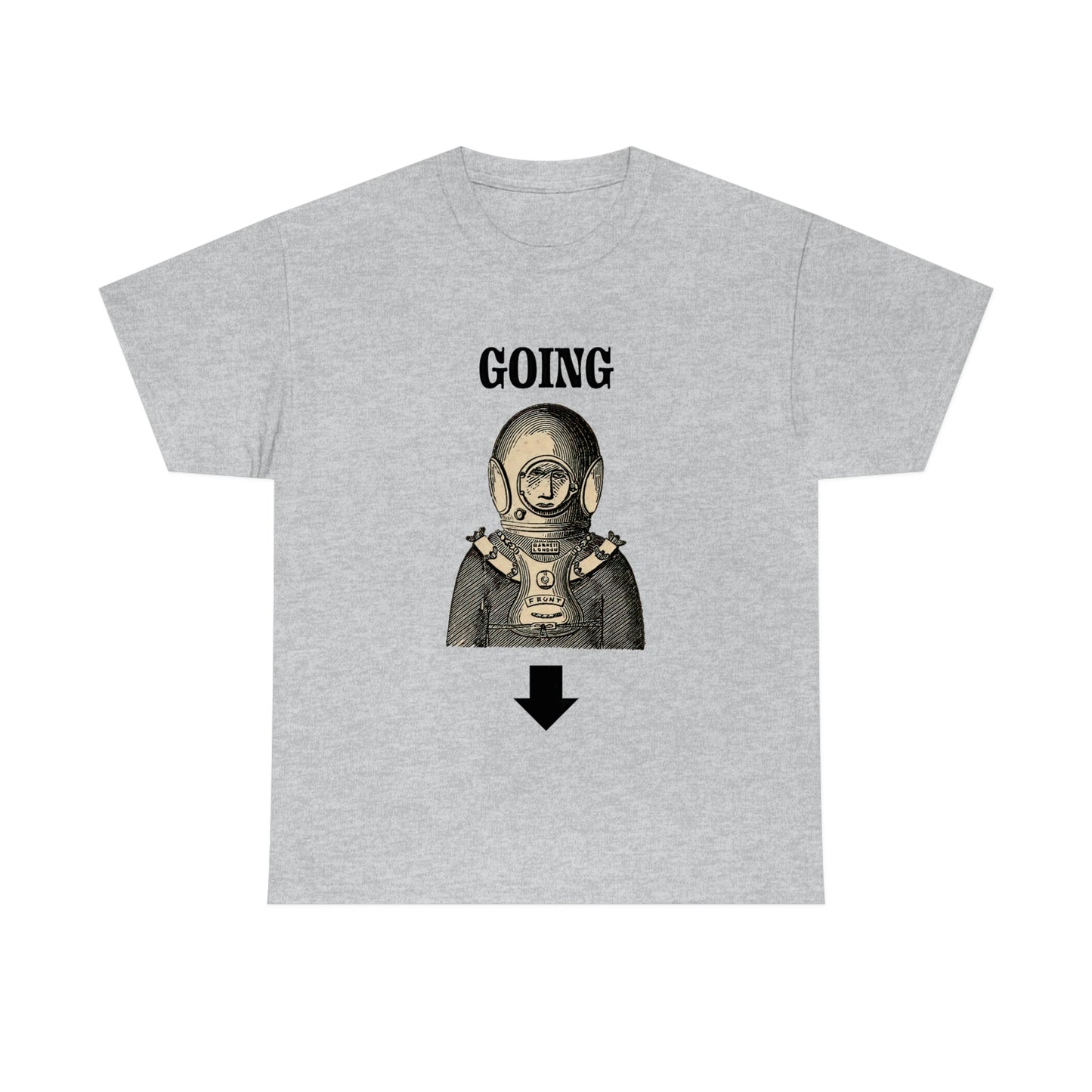 Going Down Cotton Tee