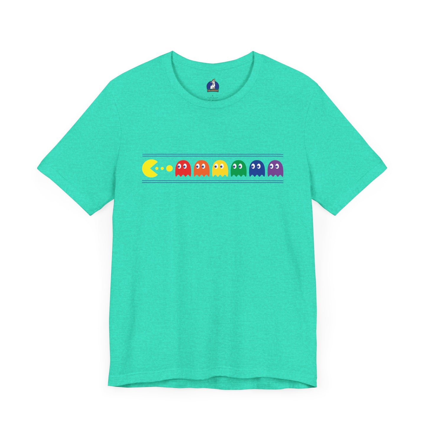 Chomp the Rainbow – Retro Arcade Tee