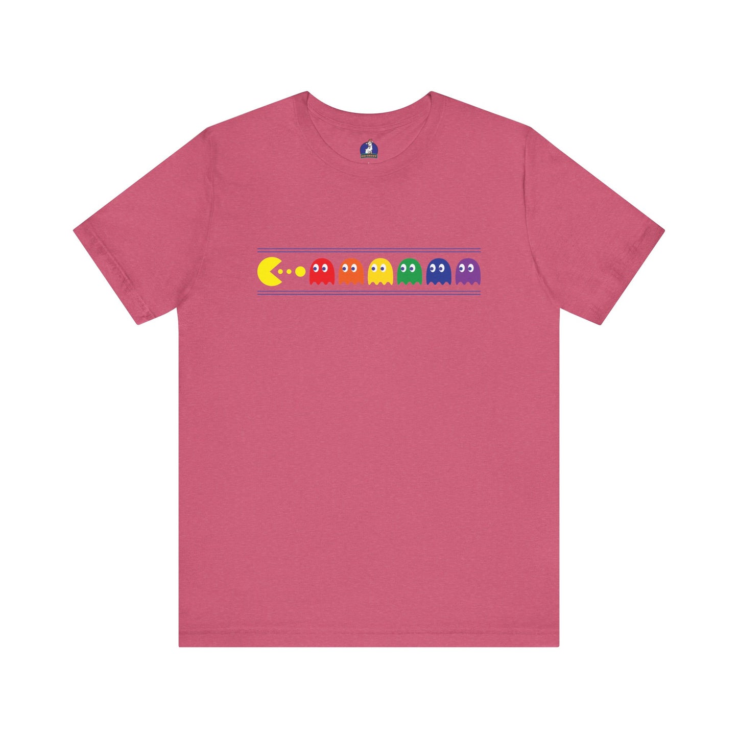 Chomp the Rainbow – Retro Arcade Tee