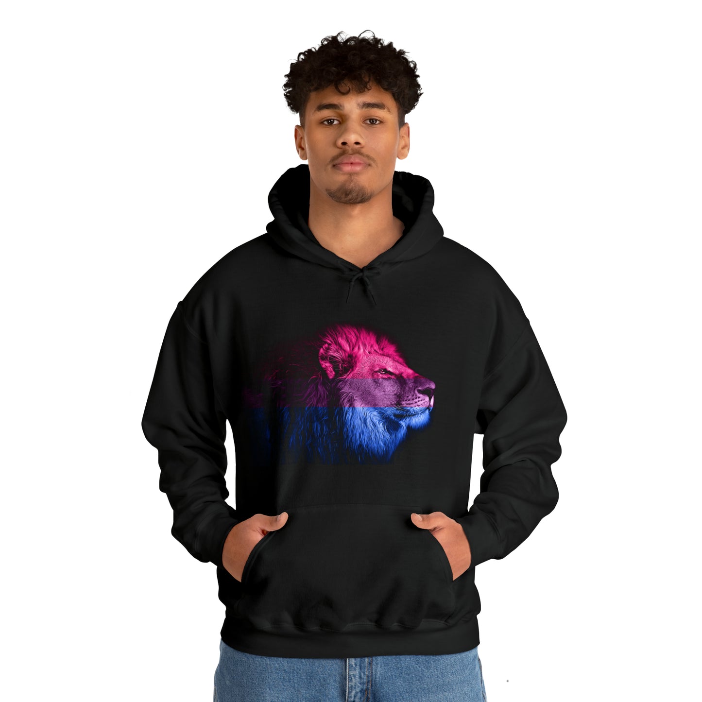 Bi Lion Hooded Sweatshirt