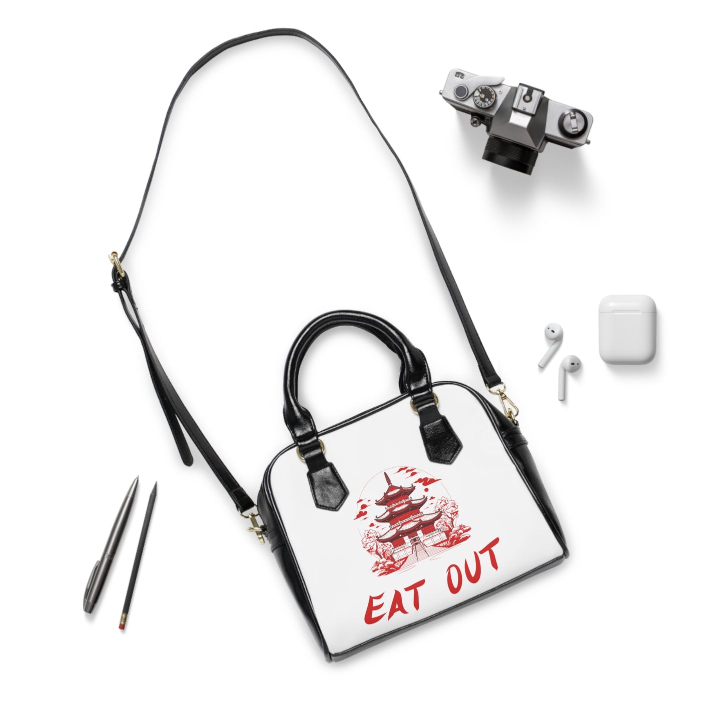 Eat Out Shoulder Handbag