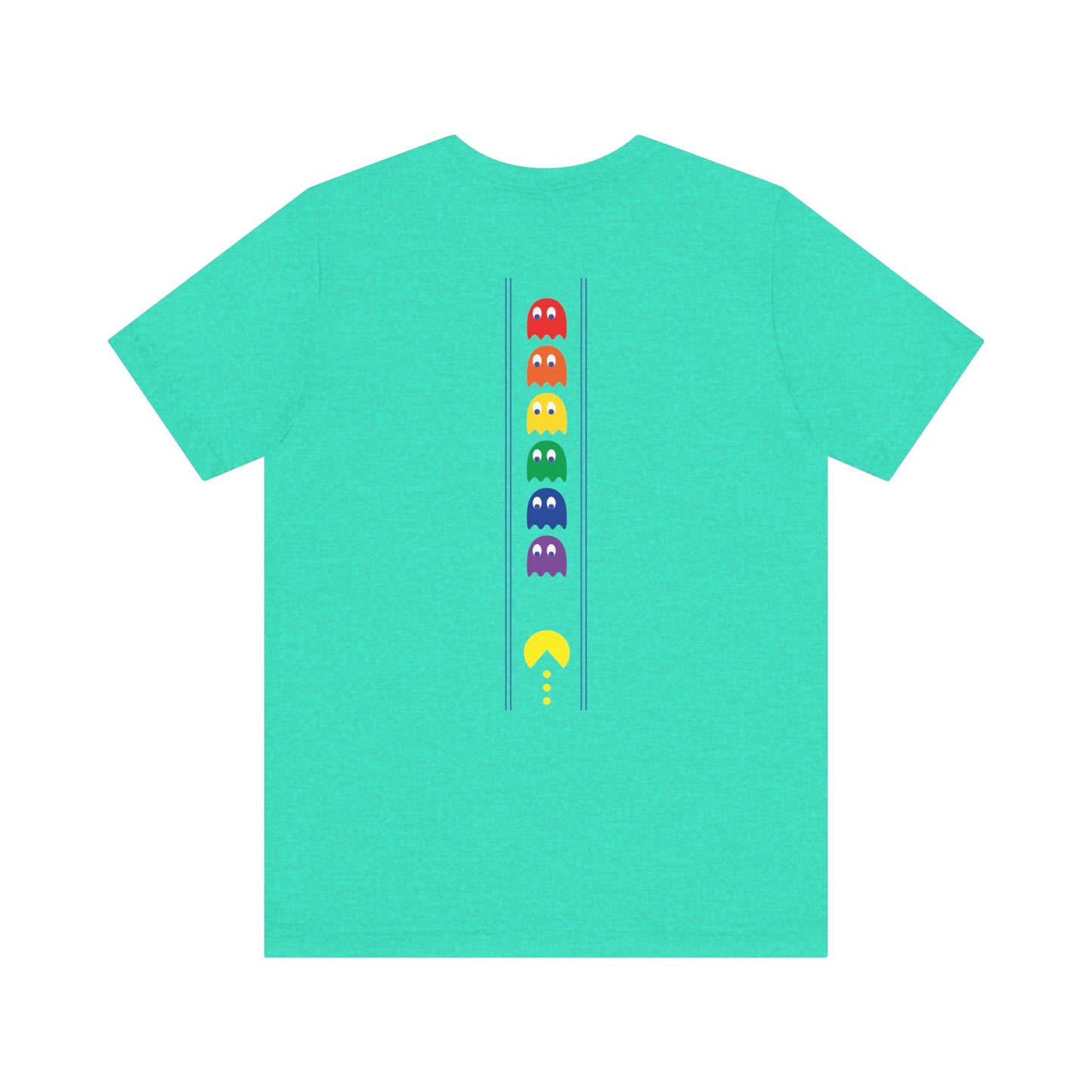 Chomp the Rainbow – Retro Arcade Tee