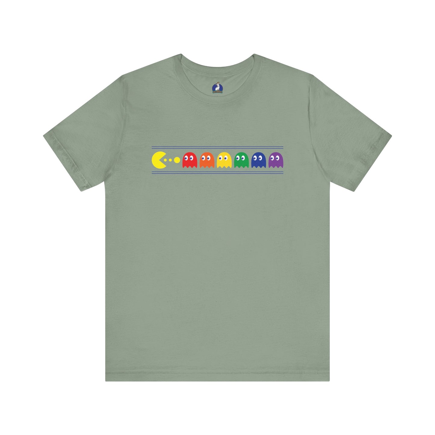 Chomp the Rainbow – Retro Arcade Tee
