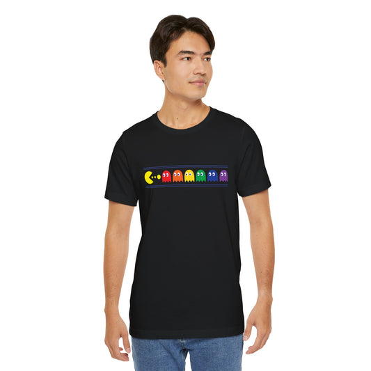 Chomp the Rainbow – Retro Arcade Tee