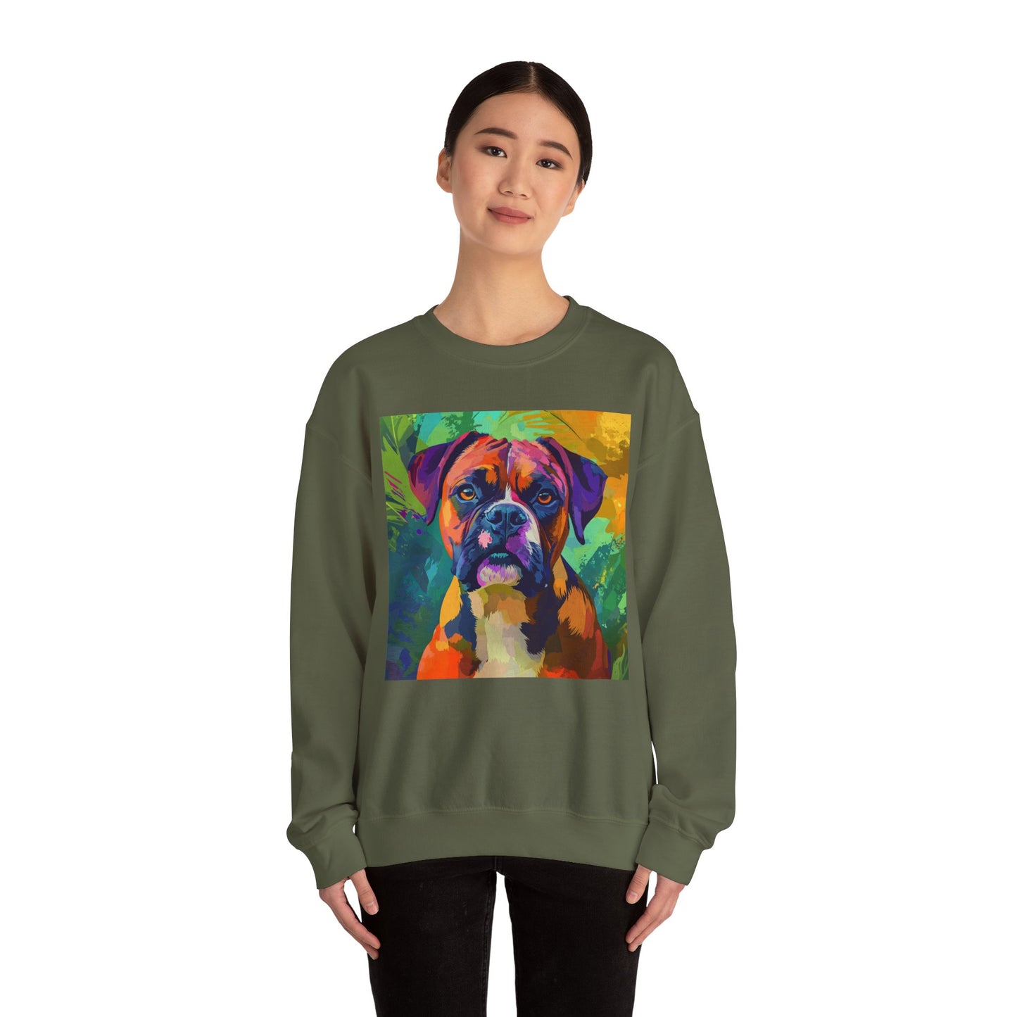 Boxer Beats: The Pop Pup Sweatshirt