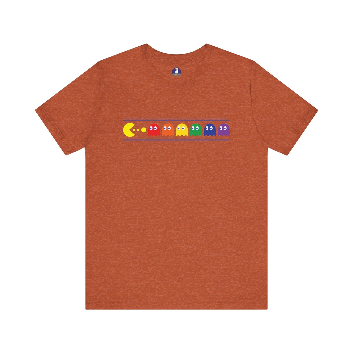 Chomp the Rainbow – Retro Arcade Tee