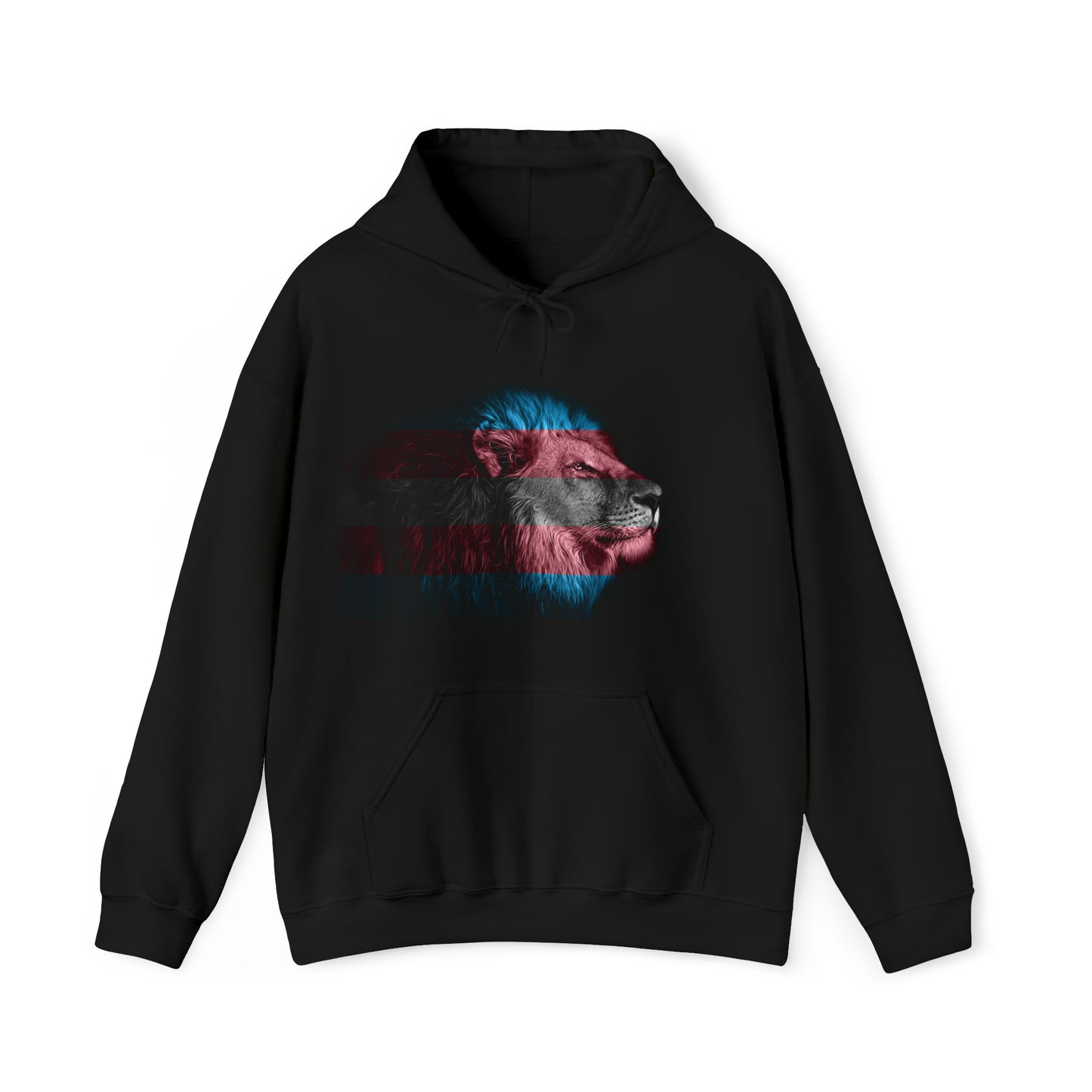 Trans Lion Hooded Sweatshirt