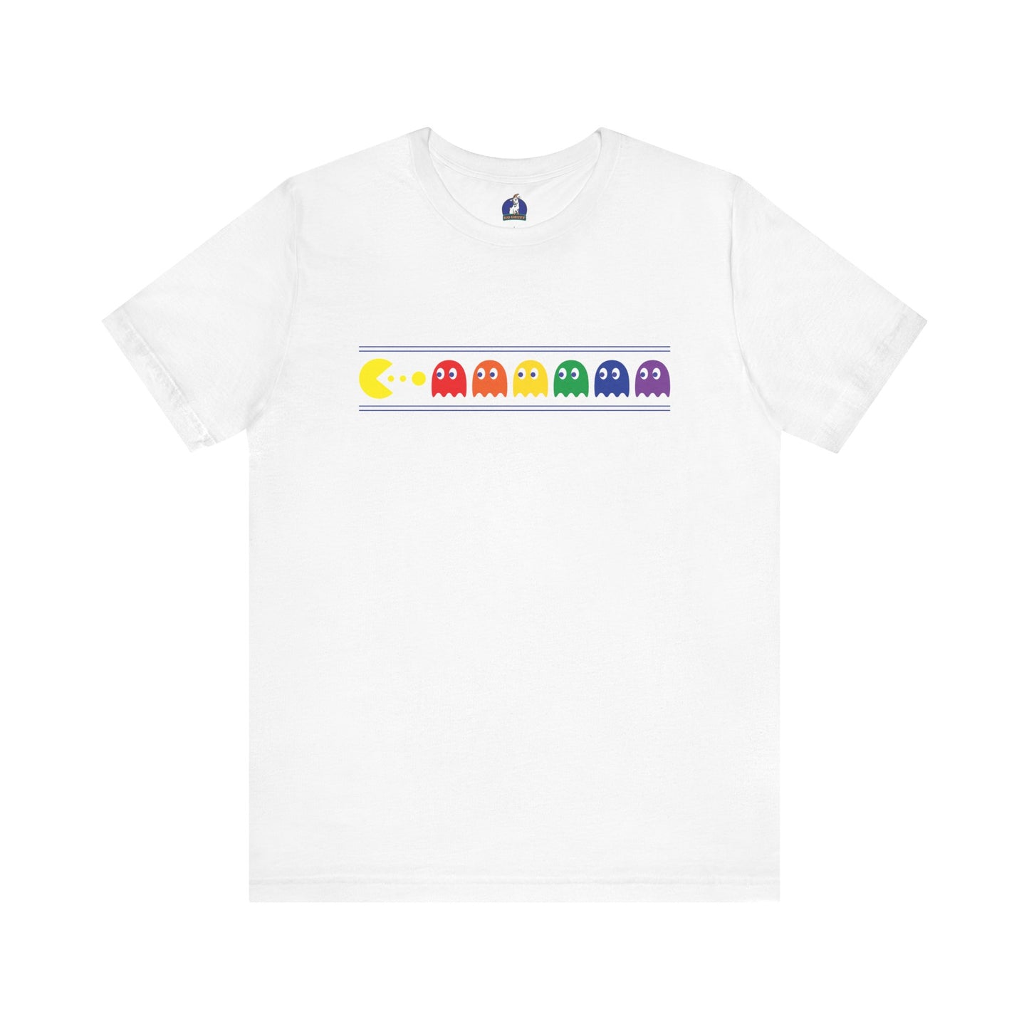 Chomp the Rainbow – Retro Arcade Tee