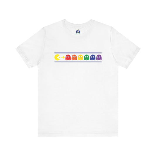 Chomp the Rainbow – Retro Arcade Tee