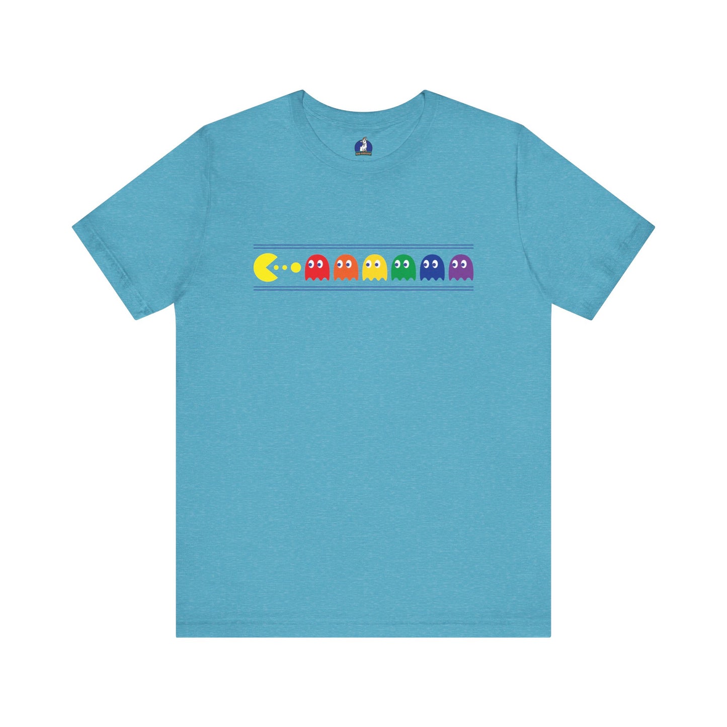 Chomp the Rainbow – Retro Arcade Tee