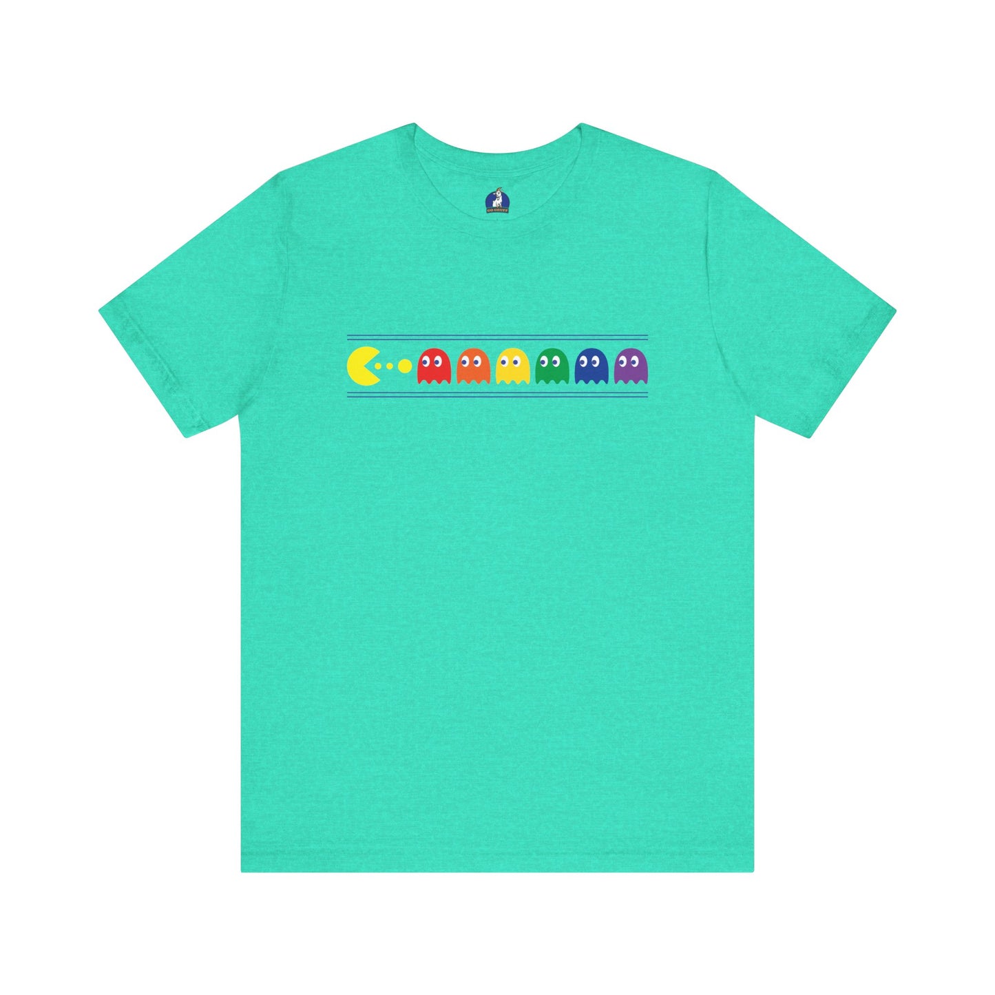 Chomp the Rainbow – Retro Arcade Tee