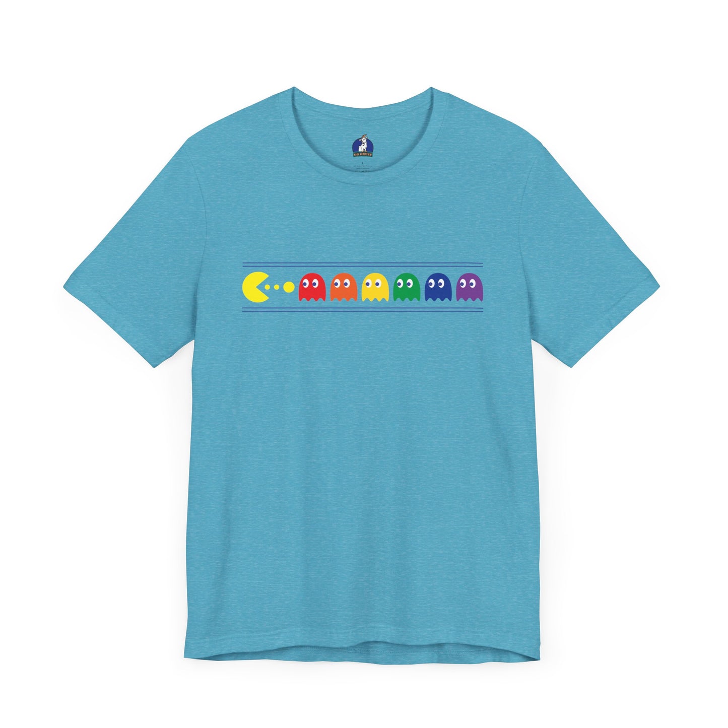 Chomp the Rainbow – Retro Arcade Tee