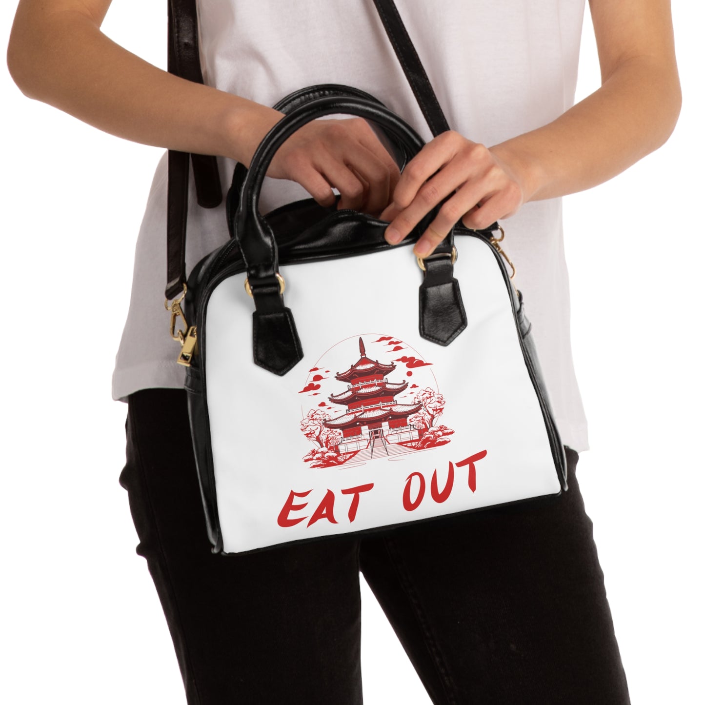 Eat Out Shoulder Handbag