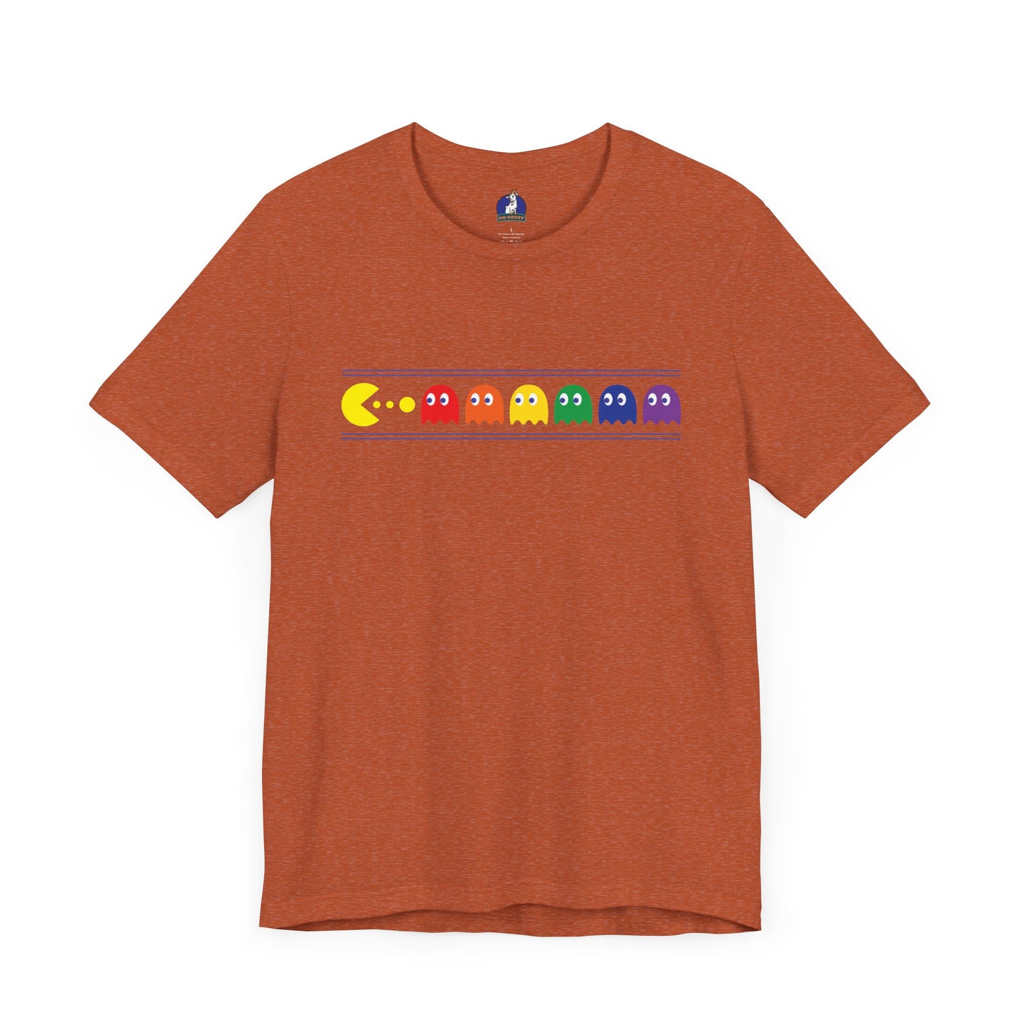 Chomp the Rainbow – Retro Arcade Tee