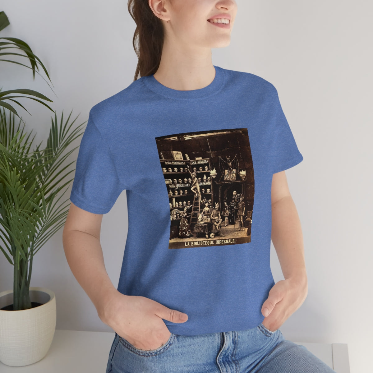 La Bibliotéque Infernale - Short Sleeve Tee