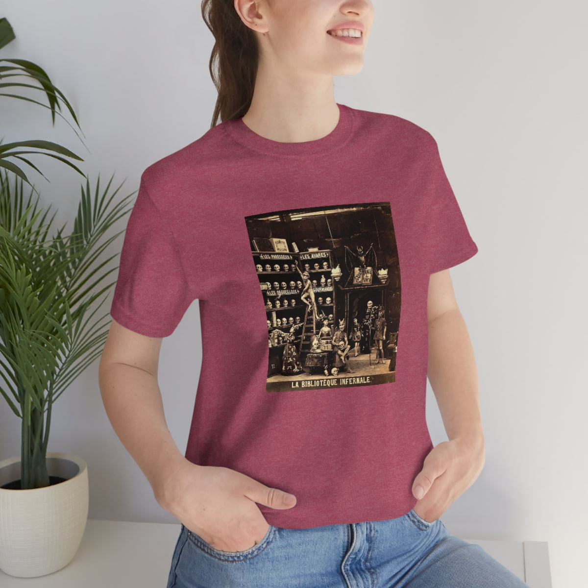 La Bibliotéque Infernale - Short Sleeve Tee