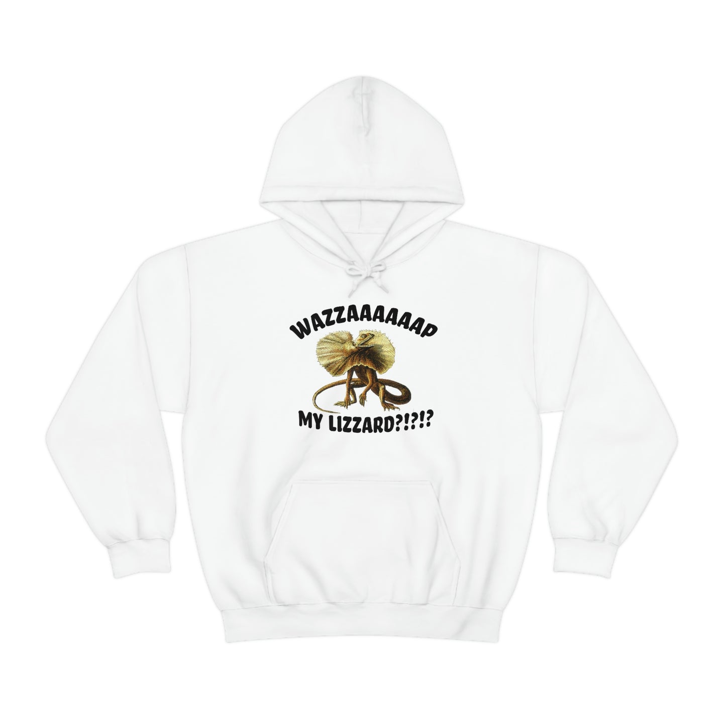 Wazzaaap My Lizard Hooded Sweatshirt