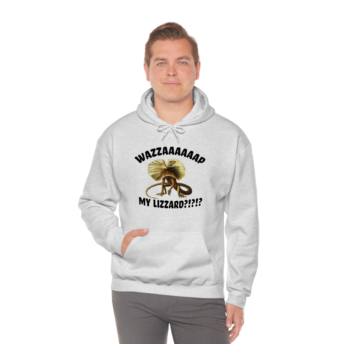 Wazzaaap My Lizard Hooded Sweatshirt