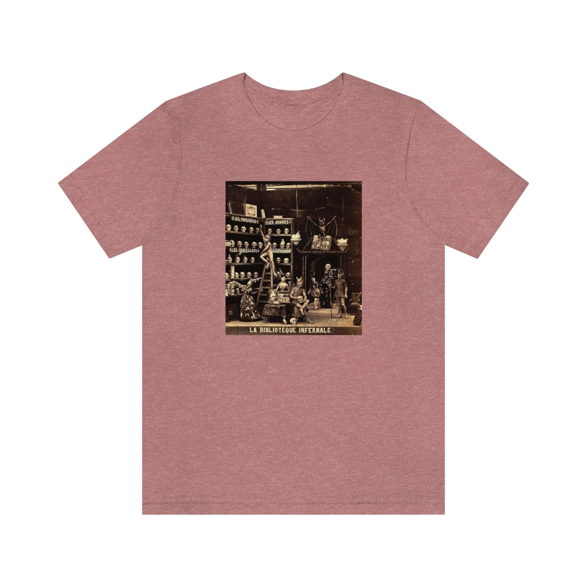 La Bibliotéque Infernale - Short Sleeve Tee