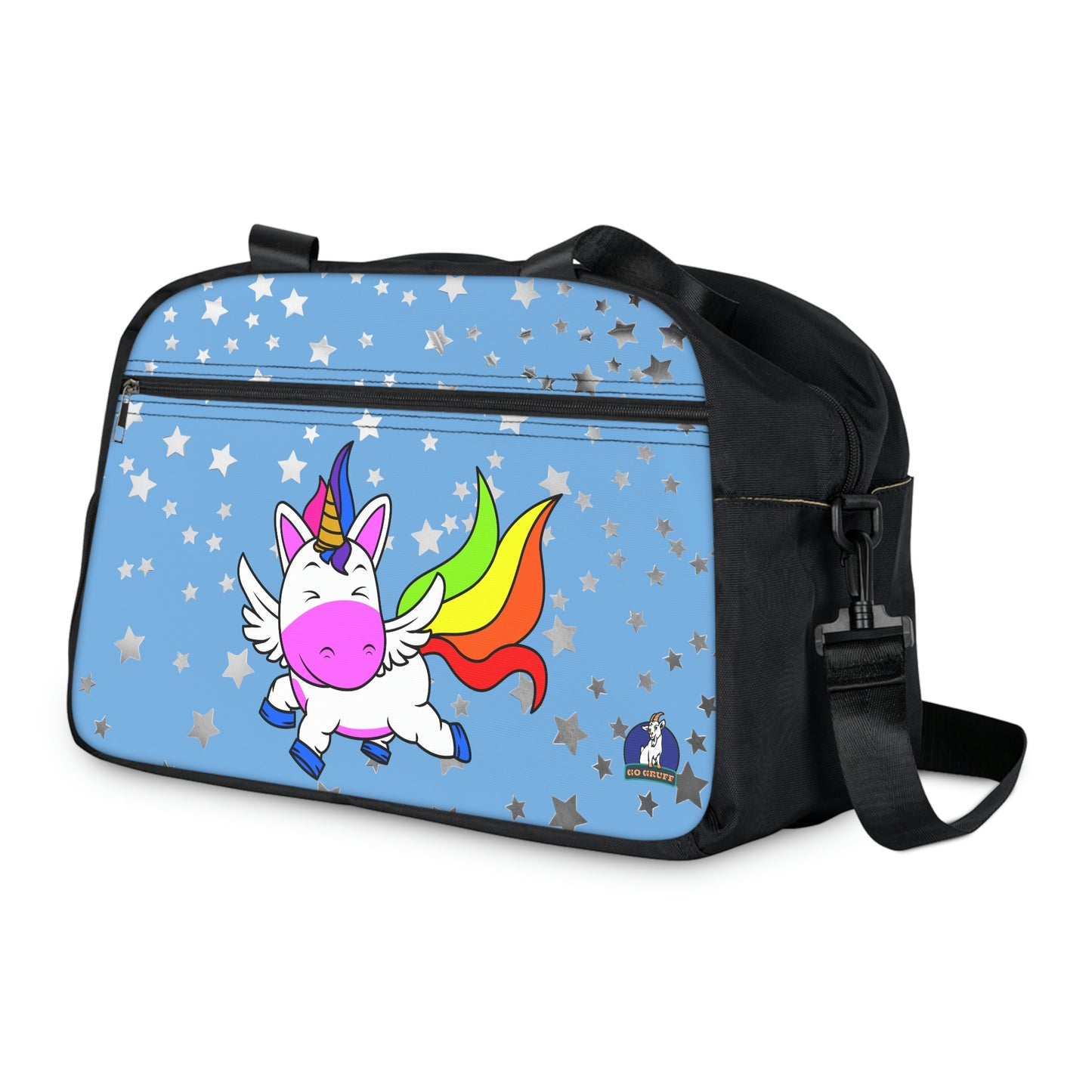 Magic Unicorn Glitter Fitness Handbag