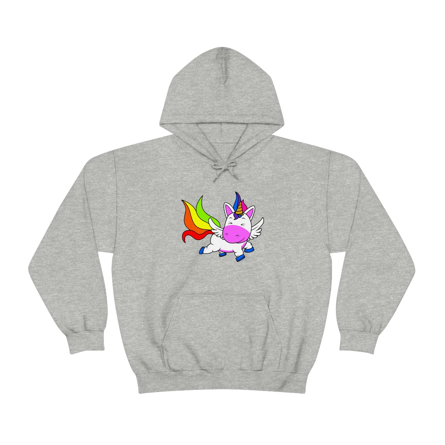 Magical Rainbow Unicorn Hooded Sweatshirt