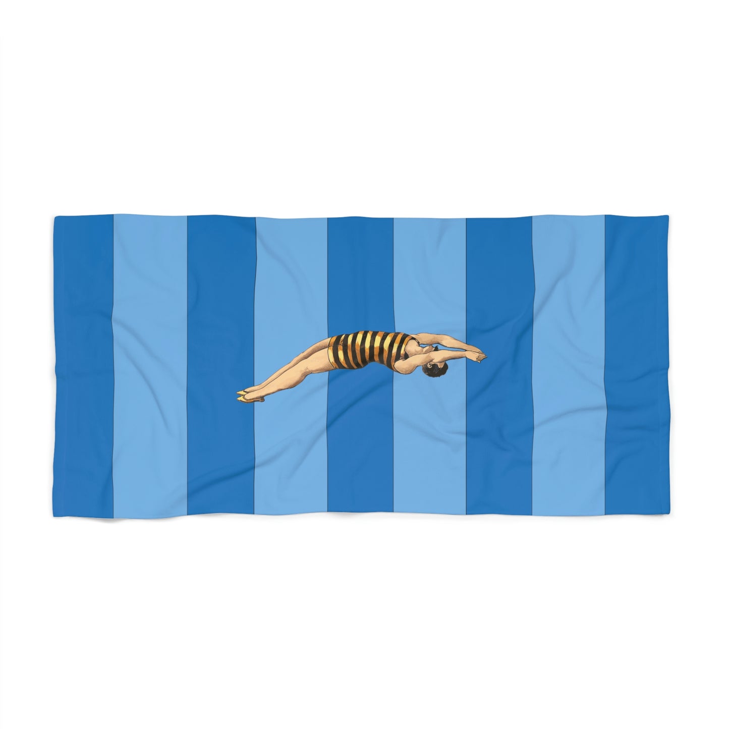 Diving Into You - Beach Towel