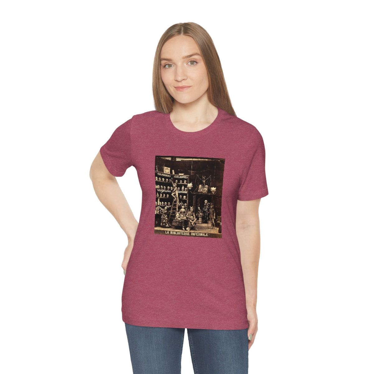 La Bibliotéque Infernale - Short Sleeve Tee