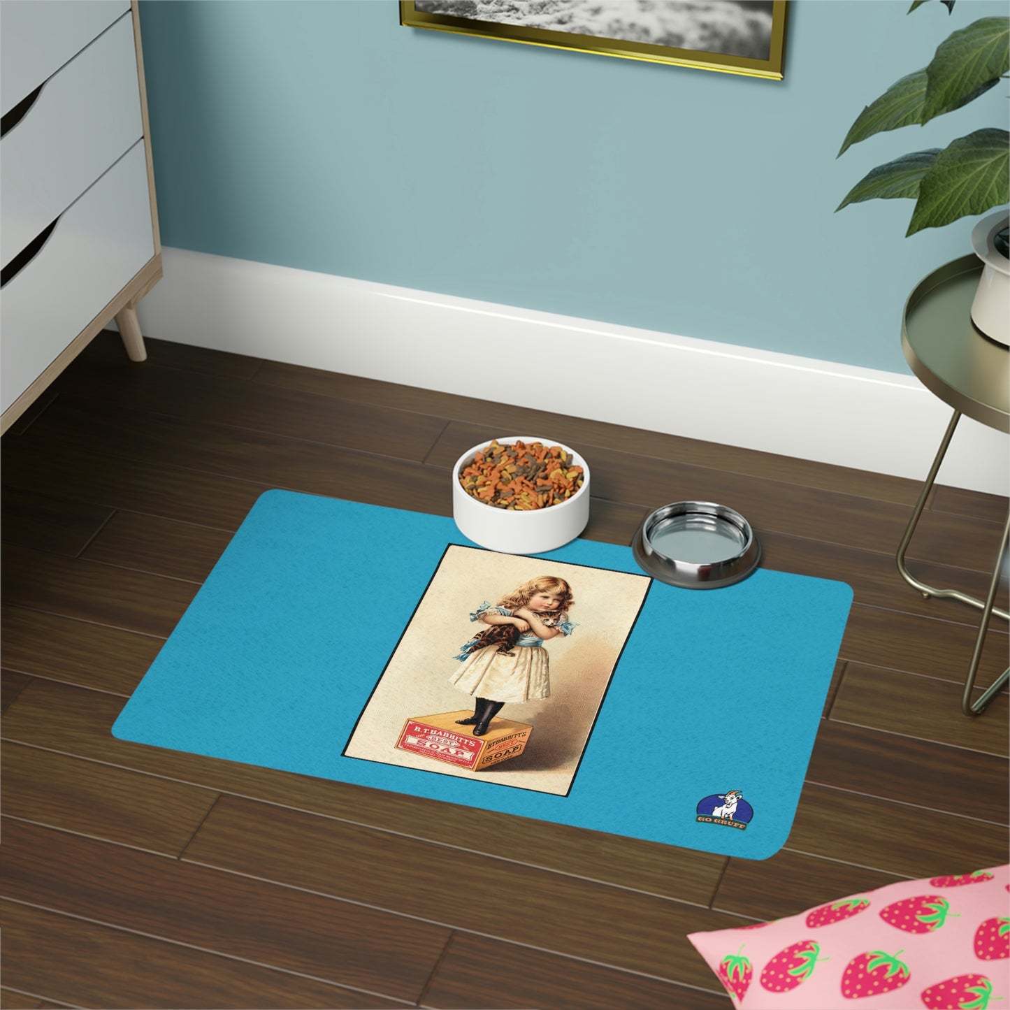 Soapbox Cat Love - Pet Food Mat (12x18)