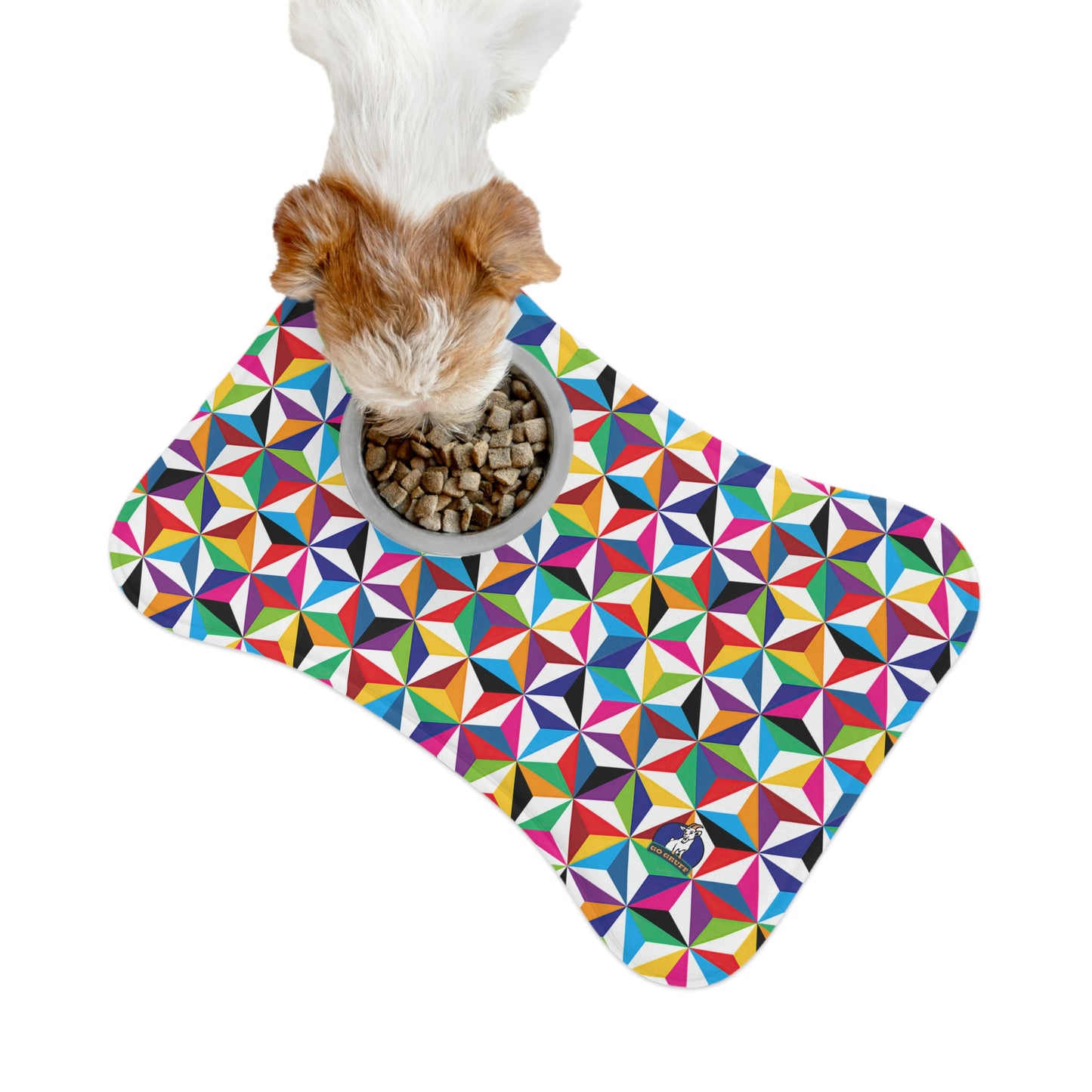 Geodesic Pet Feeding Mat