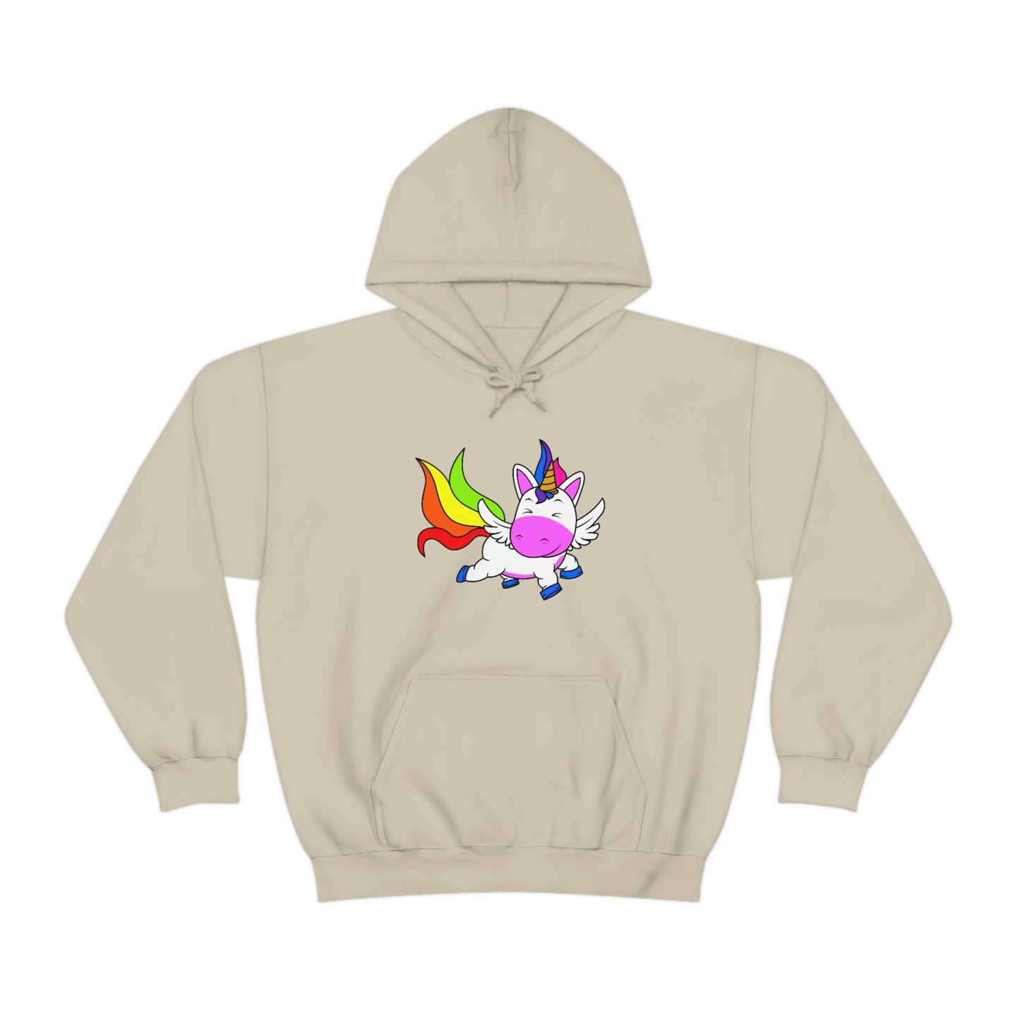 Magical Rainbow Unicorn Hooded Sweatshirt