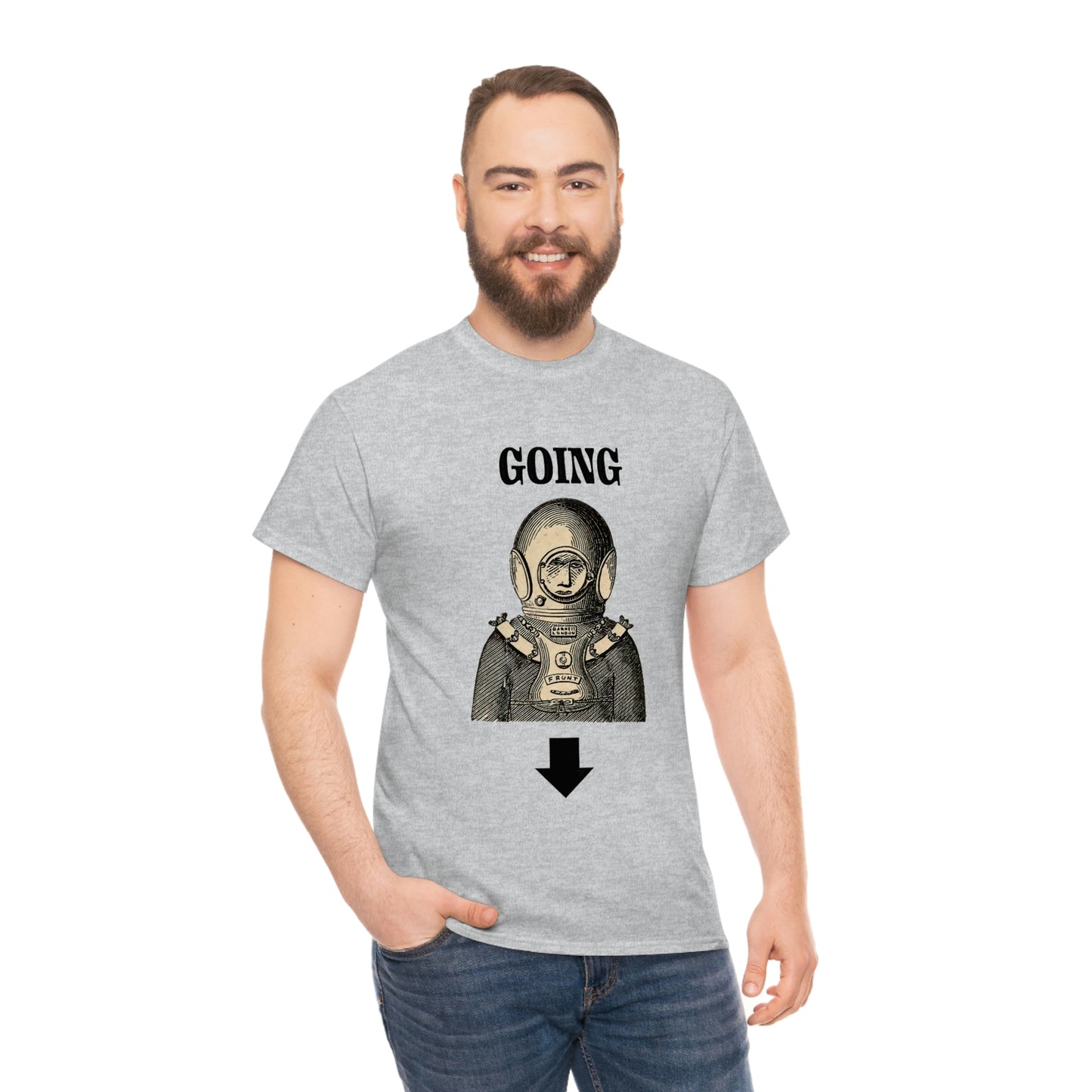 Going Down Cotton Tee