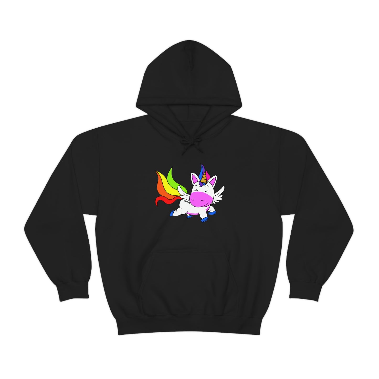 Magical Rainbow Unicorn Hooded Sweatshirt